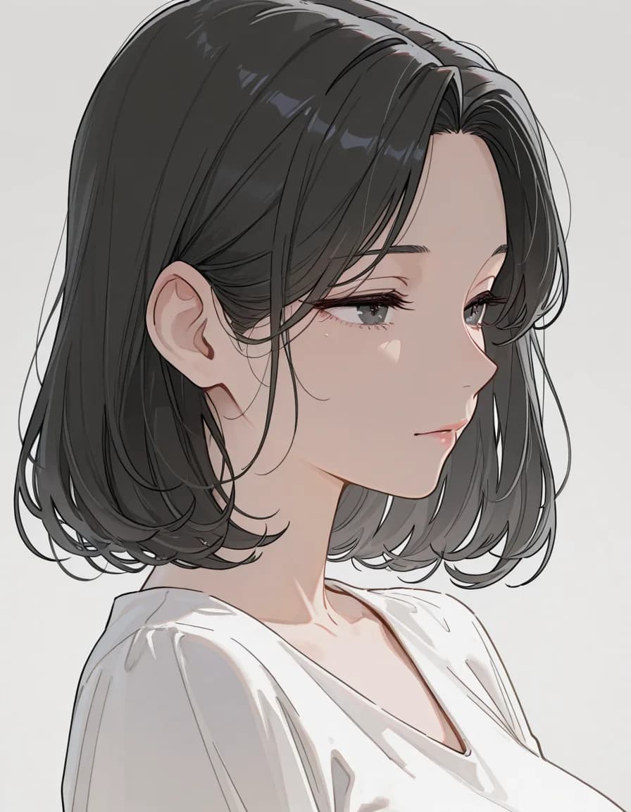 middle-aged woman 태그로 생성한 예시 이미지