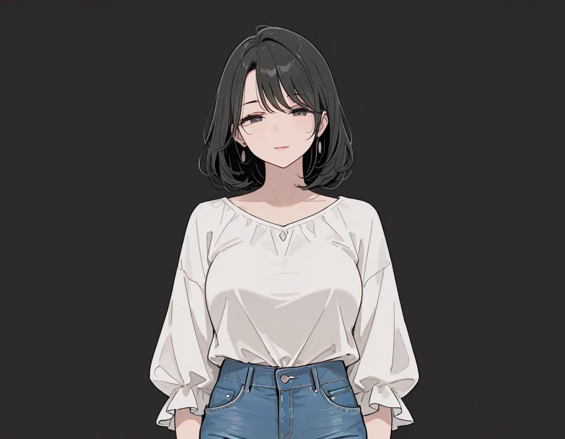 black background 태그로 생성한 예시 이미지