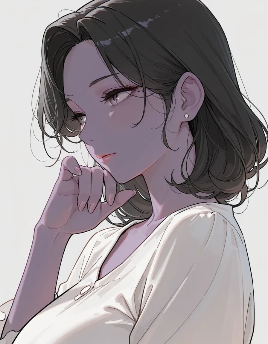 Purple skin 태그로 생성한 예시 이미지