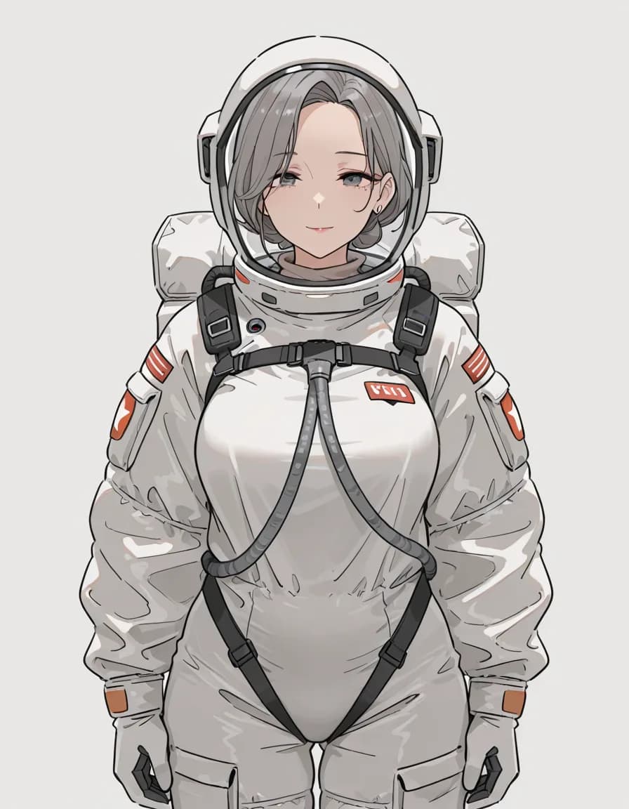 astronaut 태그로 생성한 예시 이미지