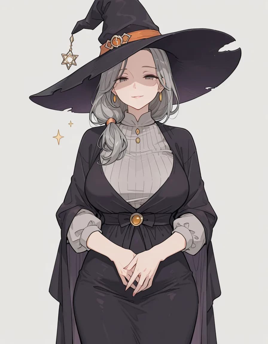 witch 태그로 생성한 예시 이미지
