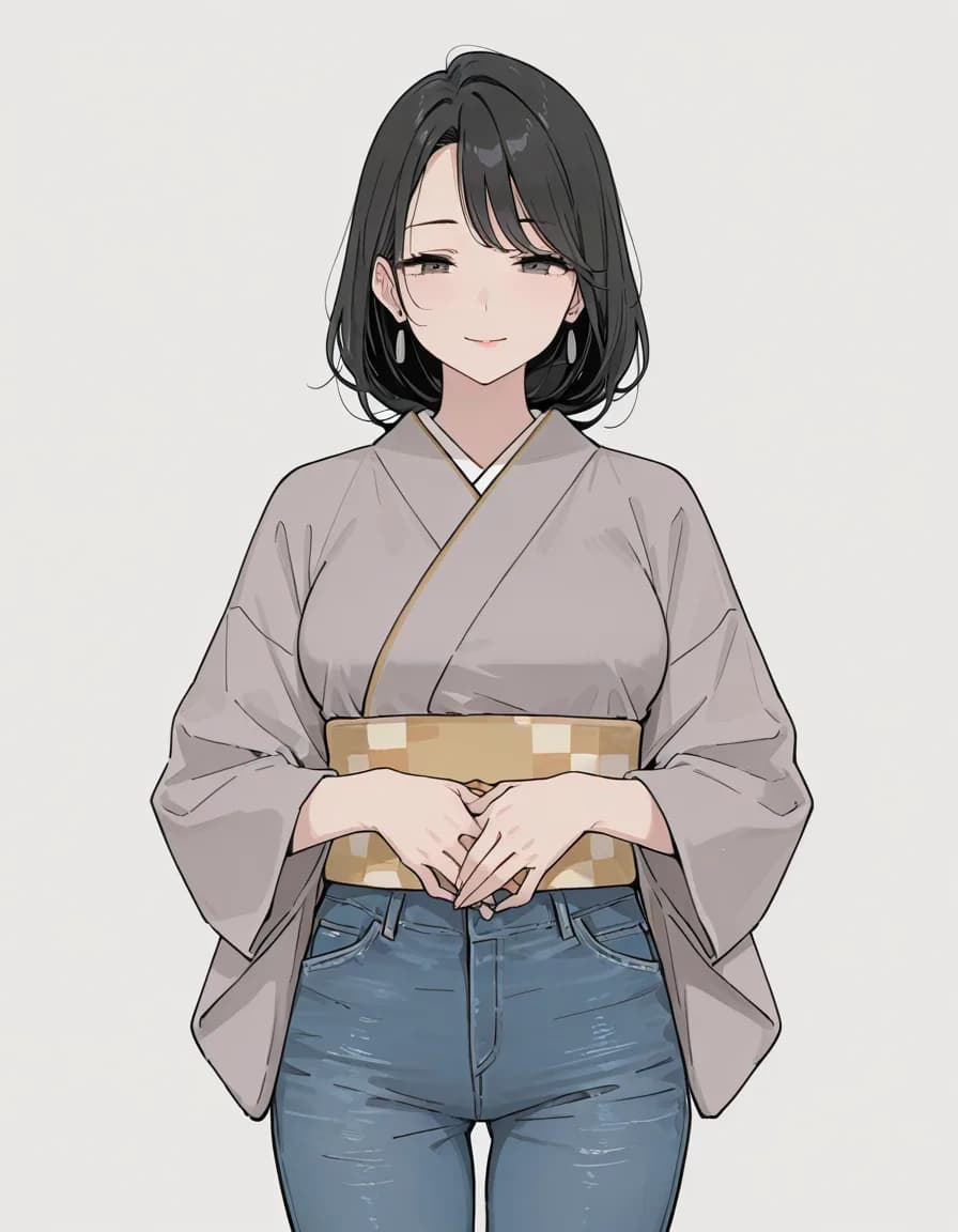 kimono 태그로 생성한 예시 이미지