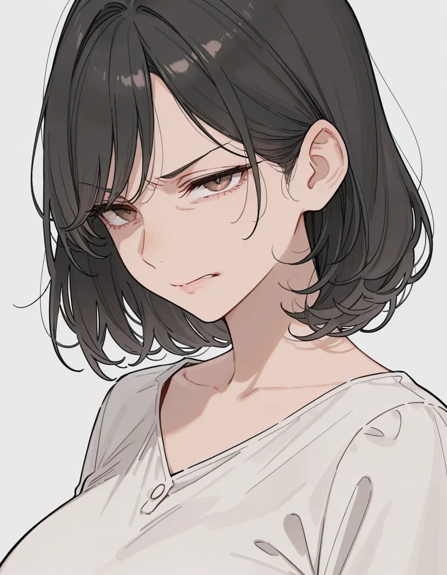 Angry face 태그로 생성한 예시 이미지
