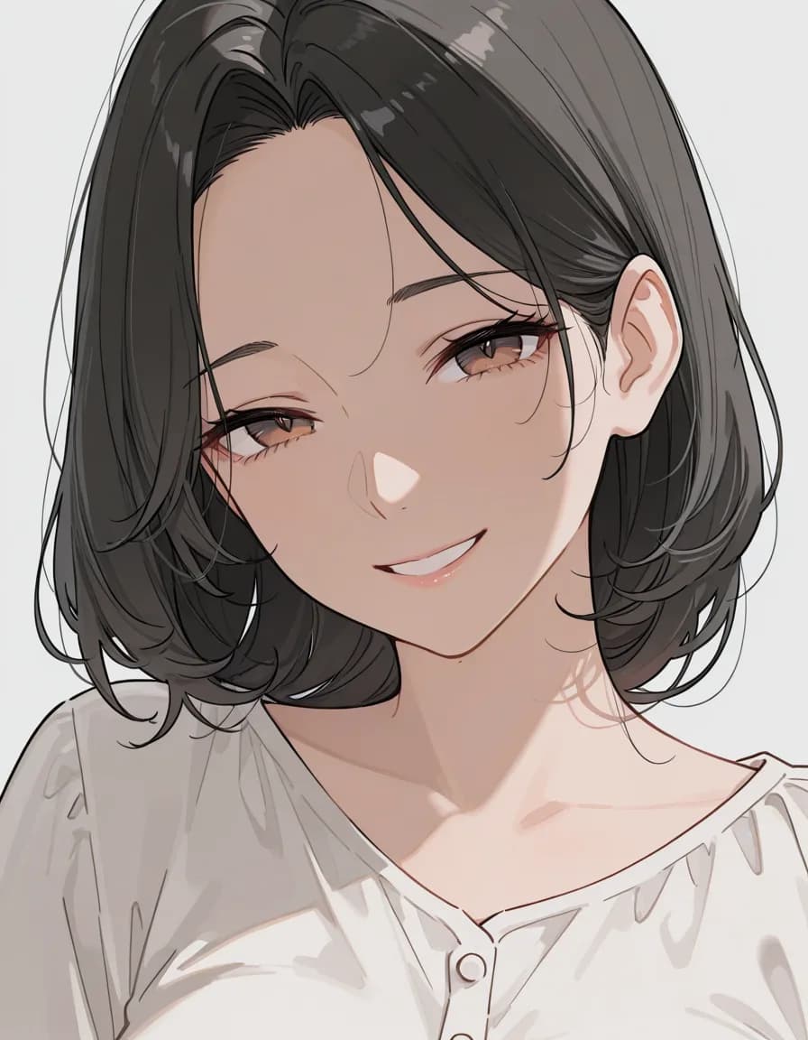 smiling face 태그로 생성한 예시 이미지