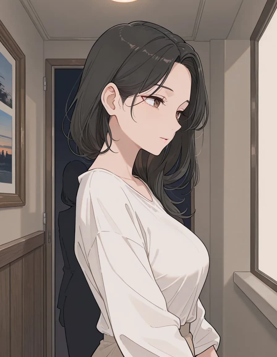 silhouette lighting 태그로 생성한 예시 이미지