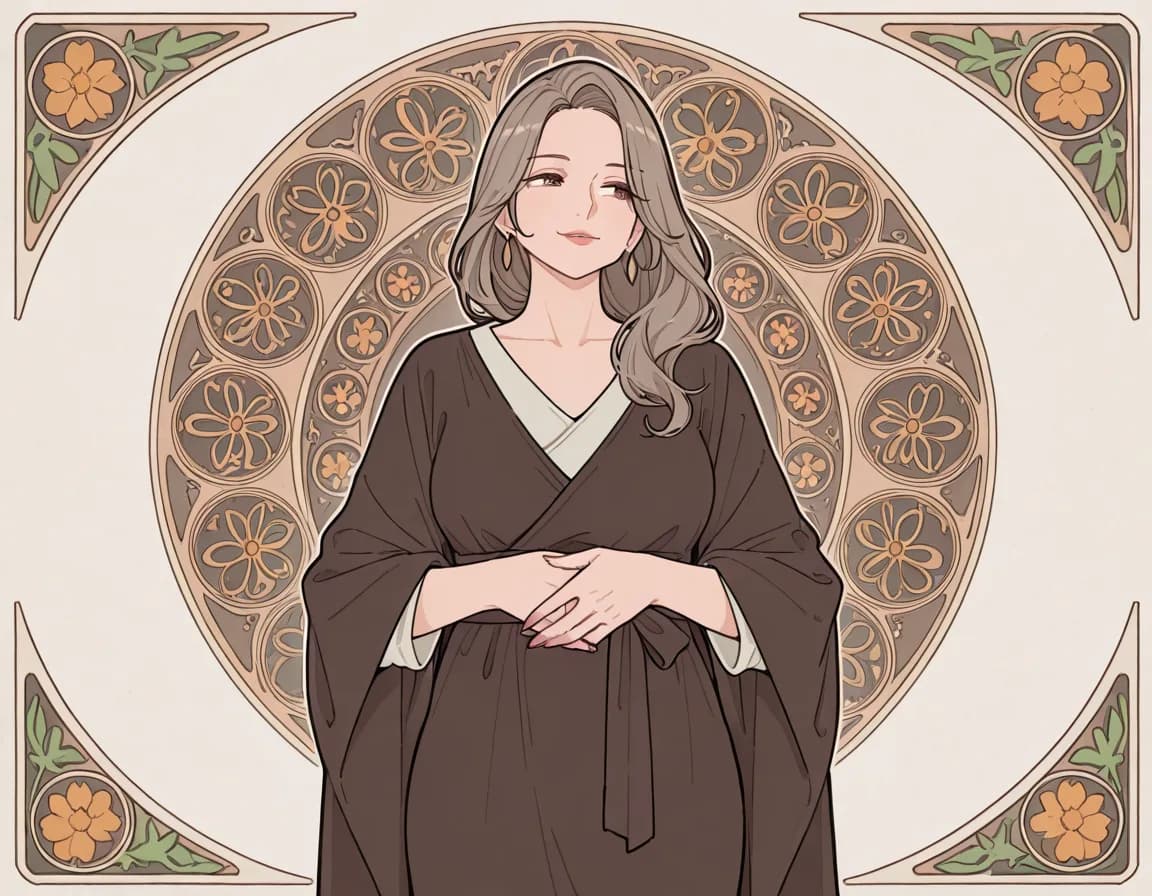 art nouveau 태그로 생성한 예시 이미지