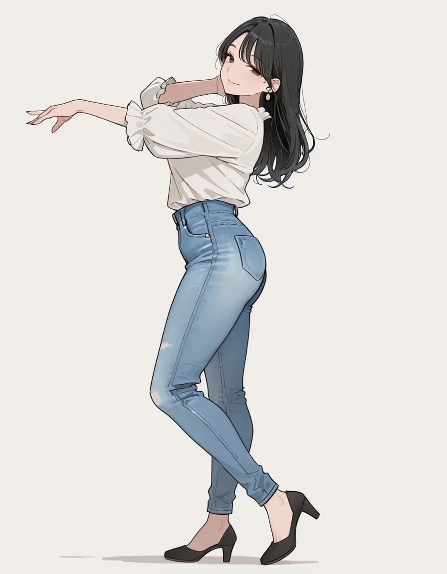 dancing 태그로 생성한 예시 이미지