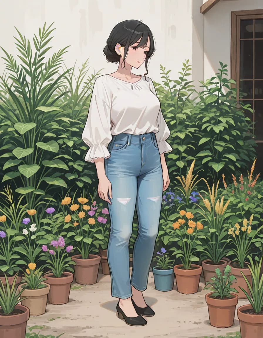 gardening 태그로 생성한 예시 이미지