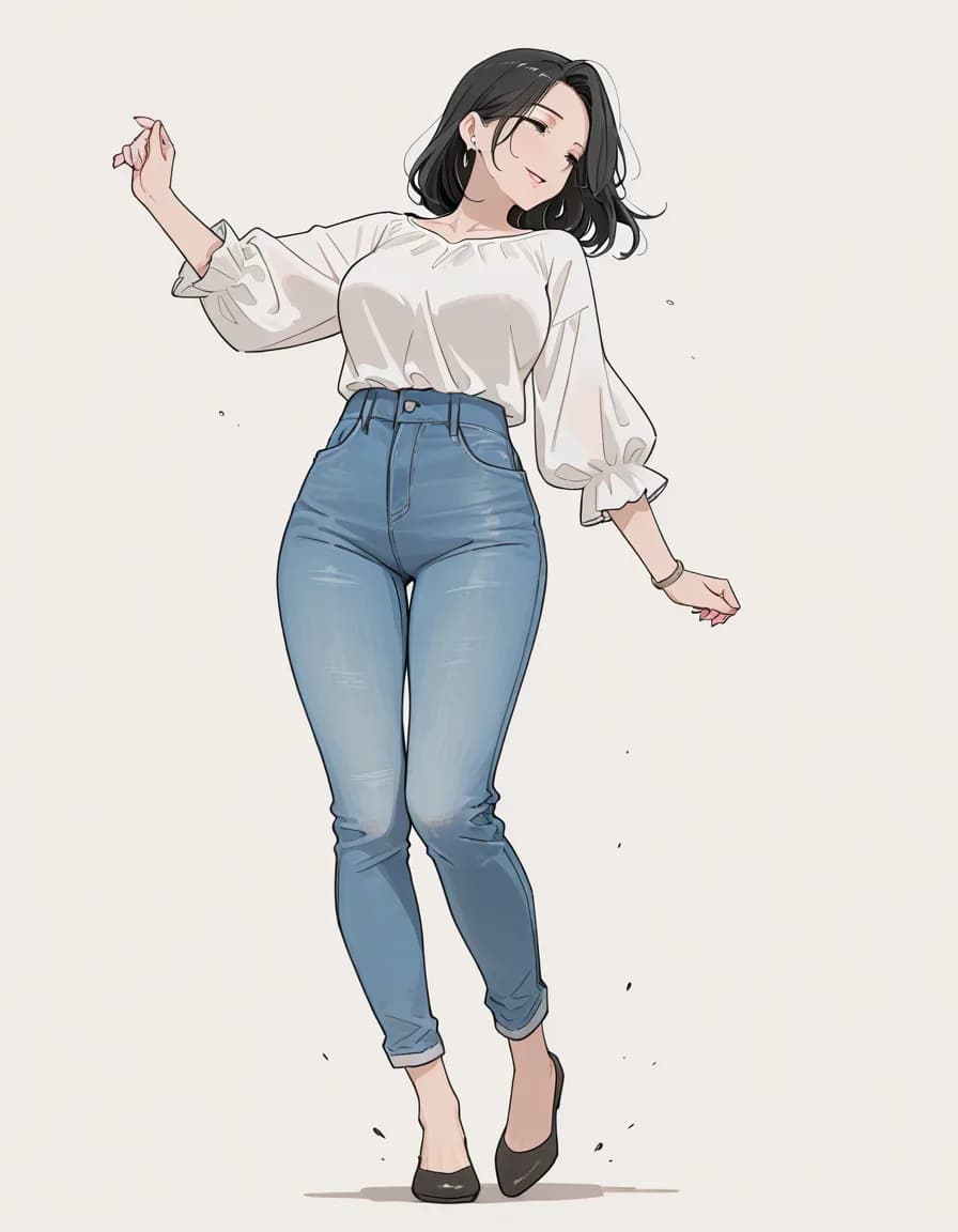 jumping 태그로 생성한 예시 이미지