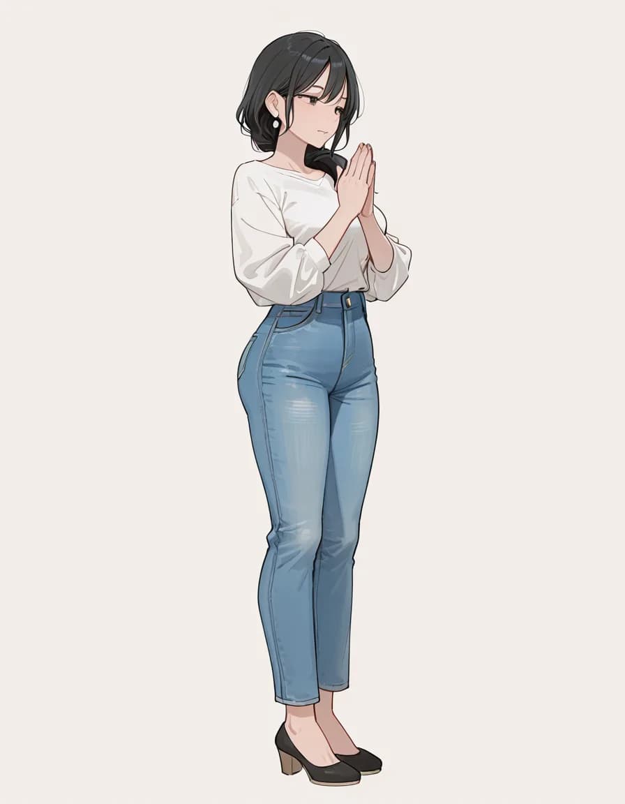 praying 태그로 생성한 예시 이미지